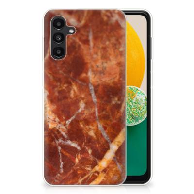 Samsung Galaxy A13 | A04s | TPU | Siliconen hoesje | Marmer Bruin