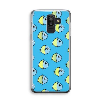 Visjes: Samsung Galaxy J8 (2018) Transparant Hoesje
