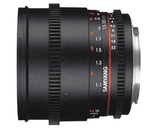 Samyang 85mm T1.5 VDSLR AS IF UMC II Fuji X