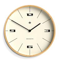 Newgate Mauritius Wandklok in Bamboe - Lines