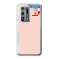High heels: Huawei P40 Pro Plus Transparant Hoesje