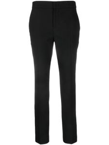 TWINSET pantalon fuselé à plaque logo - Noir