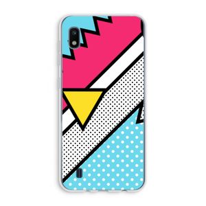 Pop Art #3: Samsung Galaxy A10 Transparant Hoesje