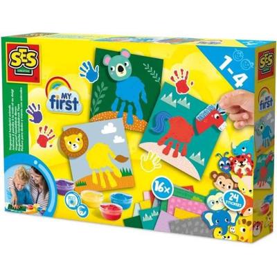 SES CREATIVE - Mijn eerste - Dieren om met de hand en met de vinger te schilderen
