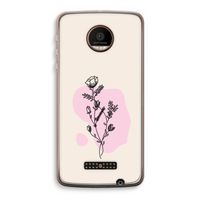 Roses are red: Motorola Moto Z Force Transparant Hoesje