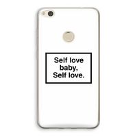 Self love: Huawei Ascend P8 Lite (2017) Transparant Hoesje