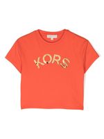 Michael Kors Kids t-shirt en coton à logo imprimé - Orange - thumbnail