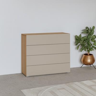 Home365 Ladekast Imola - Eiken - 4 Lades