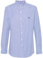 Polo Ralph Lauren chemise en coton à rayures - Bleu - thumbnail