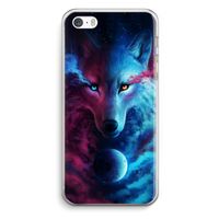Where Light And Dark Meet: iPhone 5 / 5S / SE Transparant Hoesje