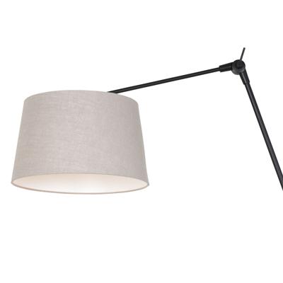 Steinhauer Verstelbare schemerlampPrestige Chic 50cm taupe met zwart - 8188ZW