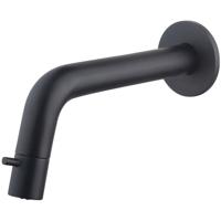 Wiesbaden Sophia Koudwaterkraan Mat Zwart - Inkortbaar - Muurmontage