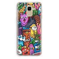 Vexx Mixtape: Samsung Galaxy J6 (2018) Transparant Hoesje Vexx Mixtape: Samsung Galaxy J6 (2018) Transparant Hoesje