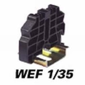 WEF 1/35  (100 Stück) - End bracket for terminal block screwless WEF 1/35