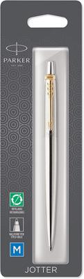 Parker Jotter balpen staal GT in blister