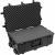 Peli 1650 zwarte trolley met schuim 722x442x270 mm - thumbnail