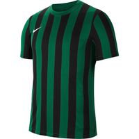 Nike Striped Division IV Voetbalshirt Groen Zwart - thumbnail