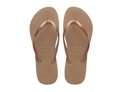 Havaianas Slim rose gold Rose maat 3940
