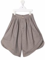 Chloé Kids pantalon ample court - Marron