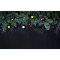 Inductiebeschermer - Kersttakken - 80x52 cm - thumbnail