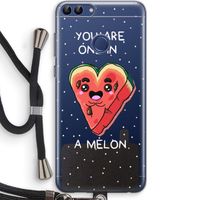 One In A Melon: Huawei P Smart (2018) Transparant Hoesje met koord