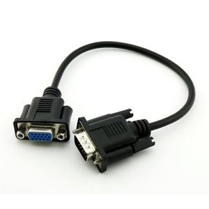 VGA Extension Cable, Black 30CM, M/F