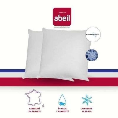 ABEIL Set van 2 zachte ICEBERG kussens 60x60cm