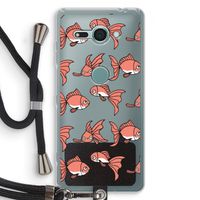 Blub: Sony Xperia XZ2 Compact Transparant Hoesje met koord