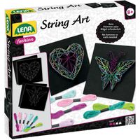 String Art Butterfly & Heart Knutselen