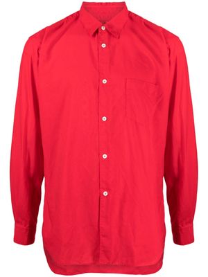 Comme Des Garçons Shirt chemise à poche plaquée - Rouge