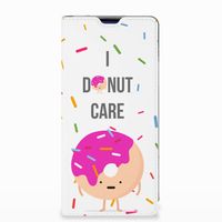 Samsung Galaxy S10 Plus Flip Style Cover Donut Roze - thumbnail