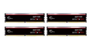 G.Skill Zeta R5 F5 Werkgeheugenset voor PC Retail DDR5 64 GB 4 x 16 GB On-die ECC 6000 MHz 288-pins DIMM CL30 F5-6000R3036G16GQ4-ZR5NK