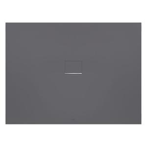 Villeroy & Boch Squaro infinity douchebak 140x80x4cm antraciet UDQ1480SQI2V-1S