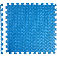tectake® - Set van 24 beschermingsmatten vloerbeschermingsmatten fitnessmatten - blauw - 404134 - thumbnail
