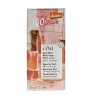 Chocolade Demeter puur 100% bloedsinaasappel bio