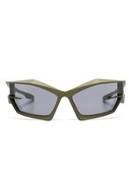 Givenchy Giv Cut shield sunglasses - Vert