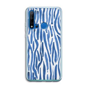 Blauwe nerven: Huawei P20 Lite (2019) Transparant Hoesje