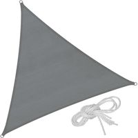 tectake - Driehoekig zonneluifel van polyethyleen, variant 2 400 x 400 x 400 cm SKU: 403890 - thumbnail