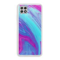 Zweverige regenboog: Samsung Galaxy A22 4G Transparant Hoesje