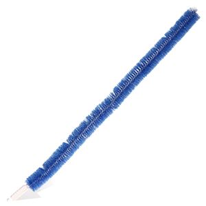 Radiatorborstel - flexibel - extra lang - 92 cm - kunststof - blauw - schoonmaakborstel