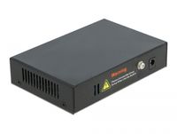 DeLOCK 87764 netwerk-switch Gigabit Ethernet (10/100/1000) Power over Ethernet (PoE) Zwart - thumbnail