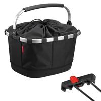 Abi Klickfix mand achter zwart carrybag gt racktime
