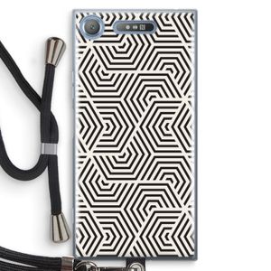 Magic pattern: Sony Xperia XZ1 Transparant Hoesje met koord