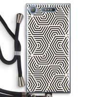 Magic pattern: Sony Xperia XZ1 Transparant Hoesje met koord