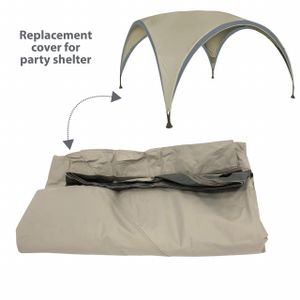 Bo-Camp Doek Party Shelter Medium