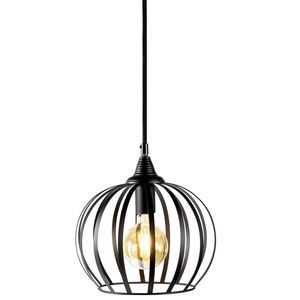 Hugo appel zwart 30cm hanglamp