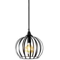 Hugo appel zwart 30cm hanglamp