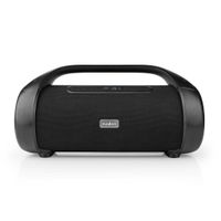 Nedis SPBB340BK Bluetooth® Party Boombox 9.5 Uur 2.1 120 W Media Afspeelmogelijkheden: Aux Ipx5 Koppelbaar Handgreep Feestverlichting Zwart - thumbnail