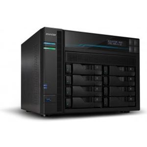 Asustor AS6510T data-opslag-server Ethernet LAN Toren Zwart NAS