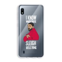 Sleigh Bells Ring: Samsung Galaxy A10 Transparant Hoesje